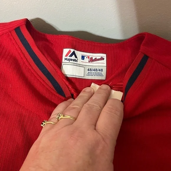 Majestic Washington Nationals Jersey - Picture 3 of 4